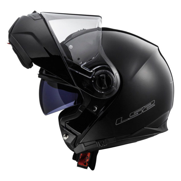 Casco moto modulare Ls2 Strobe Nero Opaco