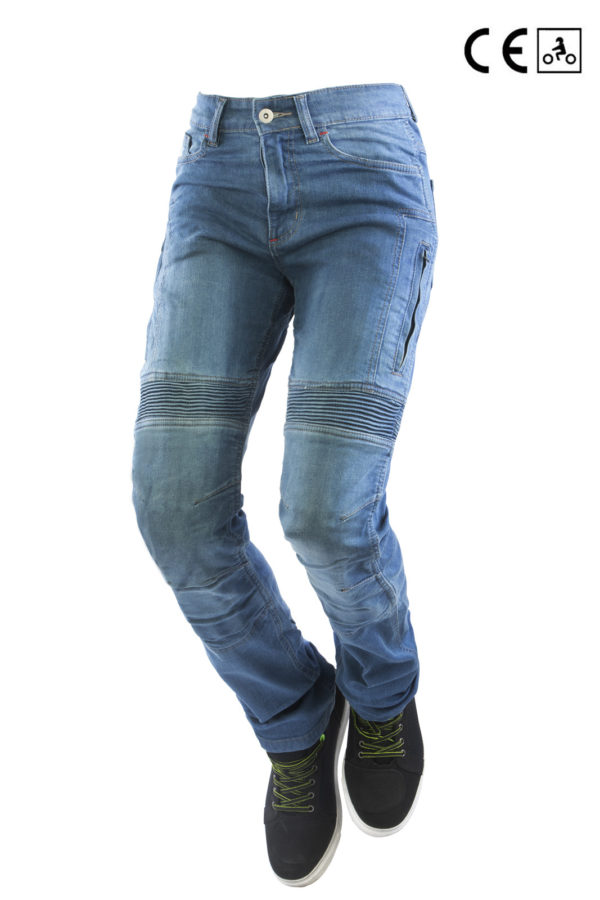 Jeans moto Oj Upgrade Lady blu
