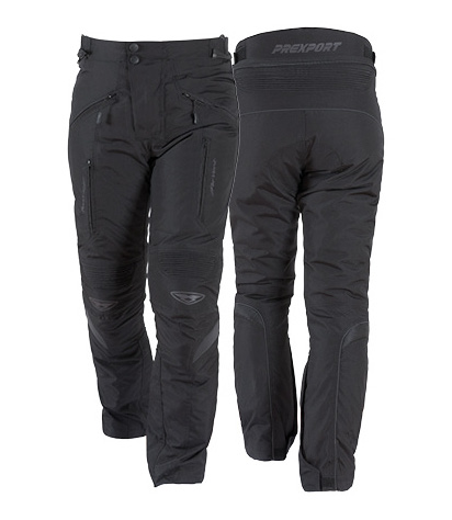 Pantaloni moto donna Prexport Web 3.0 nero