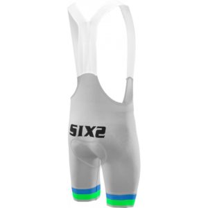 Salopette gamba corta ultraleggera Sixs Slp Ultralight Verde Light Blu