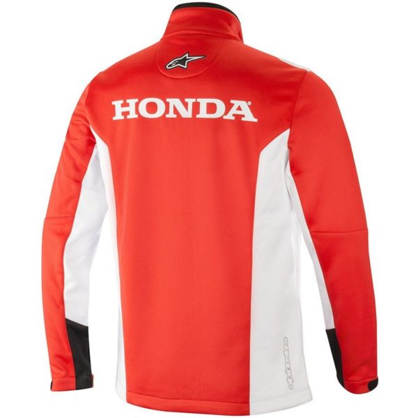 Giacca Softshell Alpinestars Honda Rosso