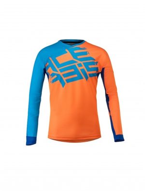 Maglia Moto Cross Enduro Acerbis MX Gear LTD Thunder Arancio Blu