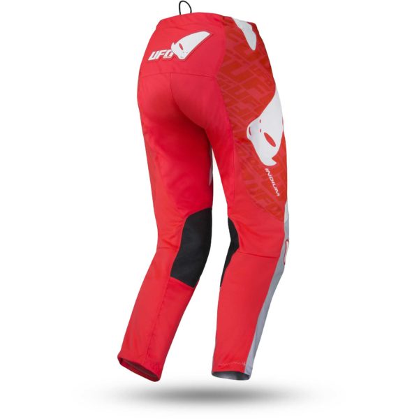 Pantalone cross-enduro Ufo Indium Rosso Fluo