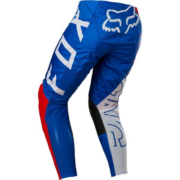 Pantalone cross-enduro Fox 180 Skew Blu Rosso