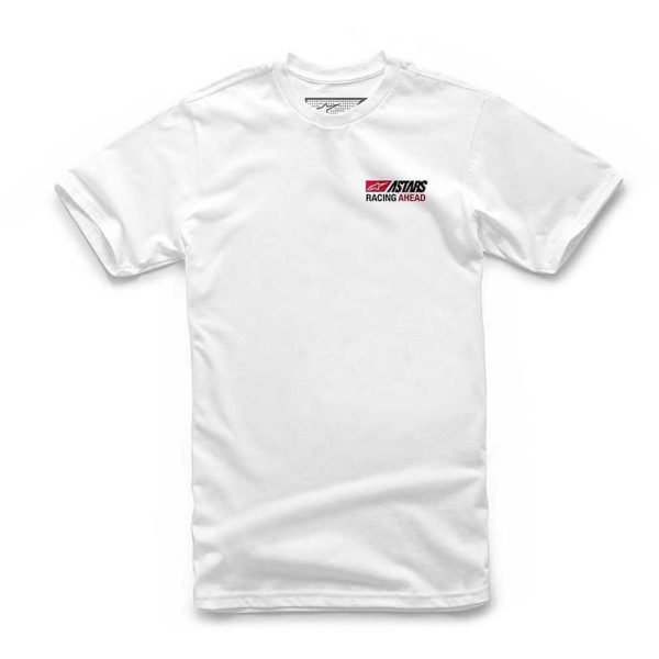 T-Shirt Alpinestars Placard Tee Bianco