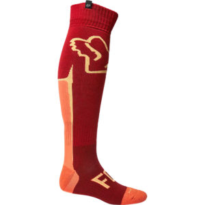 Calze lunghe Fox Coolmax Thin Rosso Fluo