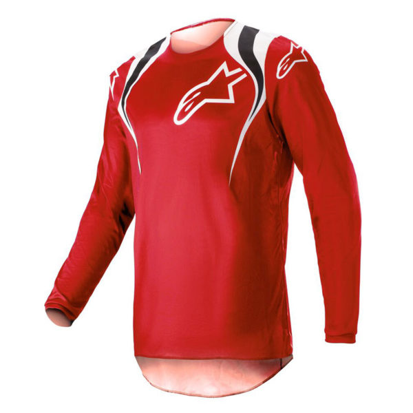 Maglia cross-enduro Alpinestars Fluid Narin Rosso