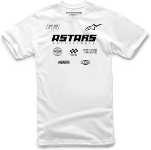 T-Shirt Alpinestars Multi Race Tee Bianco