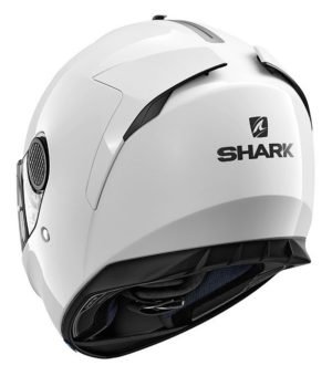 Casco moto integrale Shark Spartan Blank Bianco Lucido