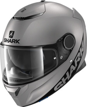 Casco moto integrale Shark Spartan Blank Mat Grigio Opaco