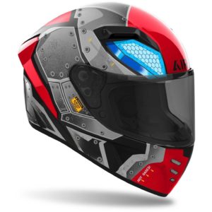Casco moto integrale Airoh Connor Bot Lucido