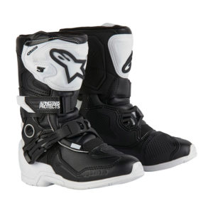 Stivali cross bambino Alpinestars Tech 3S Kids Bianco Nero