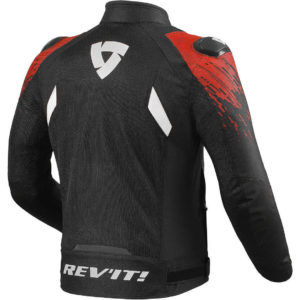 Giacca moto estiva Revit Quantum 2 Air Nero Rosso