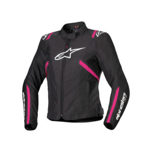 Giacca moto donna Alpinestars Stella T-Sps V2 Wp Nero Fucsia