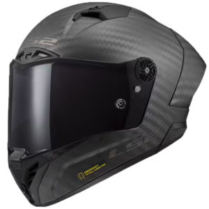 Casco integrale Ls2 FF805 Thunder C Gp Aero Spoiler Carbon Opaco