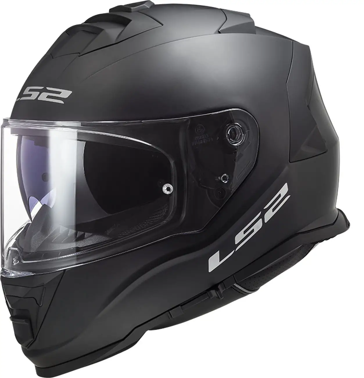 Casco moto integrale Ls2 Storm II Solid Nero Opaco
