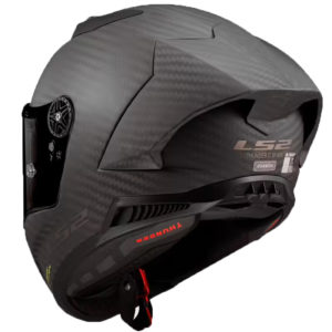 Casco integrale Ls2 FF805 Thunder C Gp Aero Spoiler Carbon Opaco