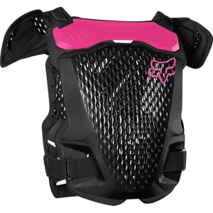 Pettorina cross per ragazzi Fox Fx Youth R3 Nero Rosa