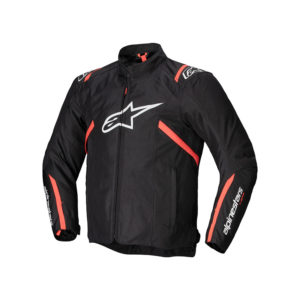 Giacca moto Alpinestars T-Sps V2 Wp Nero Rosso Fluo