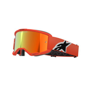 Maschera cross Alpinestars Vision 5 Corp Arancione Rosso