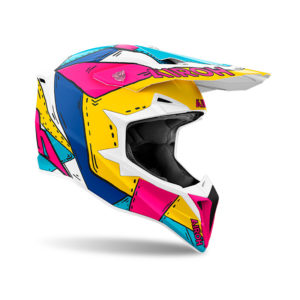 Casco cross Airoh Wraaap Paint Opaco