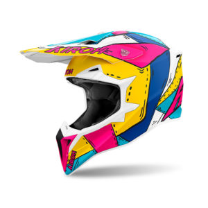 Casco cross Airoh Wraaap Paint Opaco