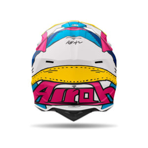 Casco cross Airoh Wraaap Paint Opaco