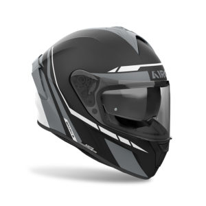 Casco moto integrale Airoh Spark 2 Spinner Grigio Opaco