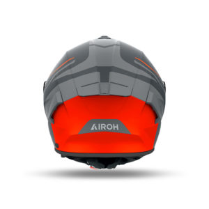 Casco moto integrale Airoh Spark 2 Spinner Arancione Opaco