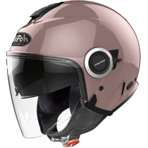 Casco jet Airoh Helyos Color Metallic Rose