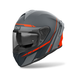 Casco moto integrale Airoh Spark 2 Spinner Arancione Opaco