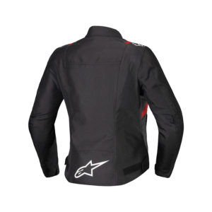 Giacca moto donna Alpinestars Stella T-Sps V2 Wp Nero Rosso Fluo