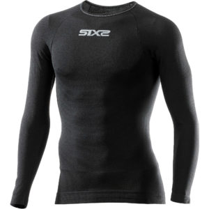 Maglia intima maniche lunghe Sixs TS2 Nero