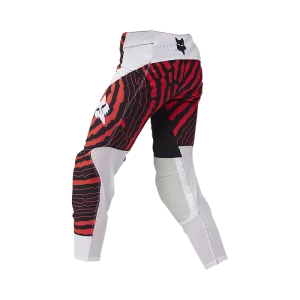 Pantaloni cross-enduro Fox Flexair Impression Bianco Rosso