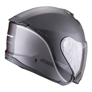 Casco EXO-S1 ESSENCE Nero Opaco Argento SCORPION