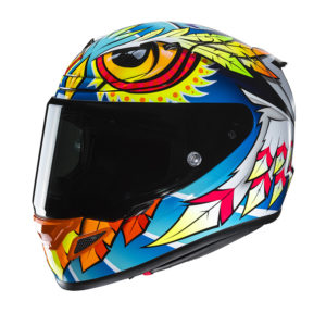 Casco moto integrale Hjc Rpha 12 Spasso Blu