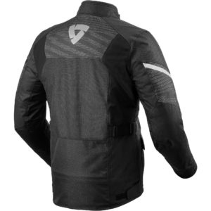 Giacca moto sportiva Revit Duke H2O Nero