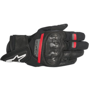 Guanti moto Alpinestars Rage Drystar Nero Rosso