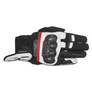 Guanti moto Alpinestars Rage Drystar Nero Bianco Rosso