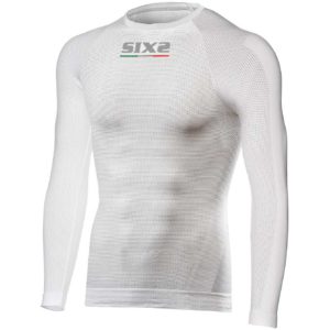 Maglia intima maniche lunghe Sixs TS2 Bianco Carbon