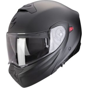 Casco moto modulare Scorpion Exo 930 Solid Nero Opaco