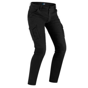 Jeans moto cargo Pmj Santiago Nero