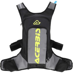 Zaino enduro Acerbis X-Storm Logo Grigio Giallo Fluo