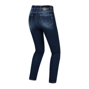 Jeans moto donna Pmj Ginevra Lady Blu Scuro