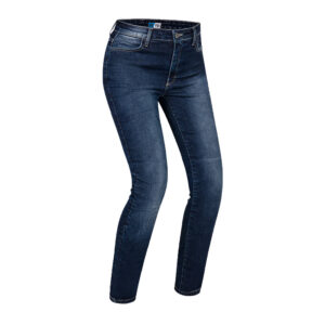 Jeans moto donna Pmj Ginevra Lady Blu Scuro