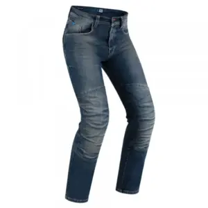 Jeans moto Pmj Vegas Blu