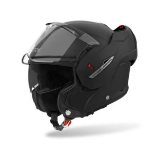 Casco moto modulare Airoh Mathisse 2 Color Nero Opaco