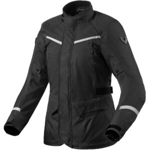 Giacca moto donna touring Revit Voltiac 3 H2O Ladies Nero Argento