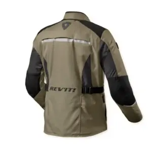 Giacca moto touring Revit Voltiac 3 H2O Verde Antracite