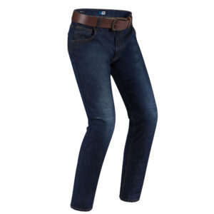 Jeans moto Pmj Deux 32 Short Worker Blu